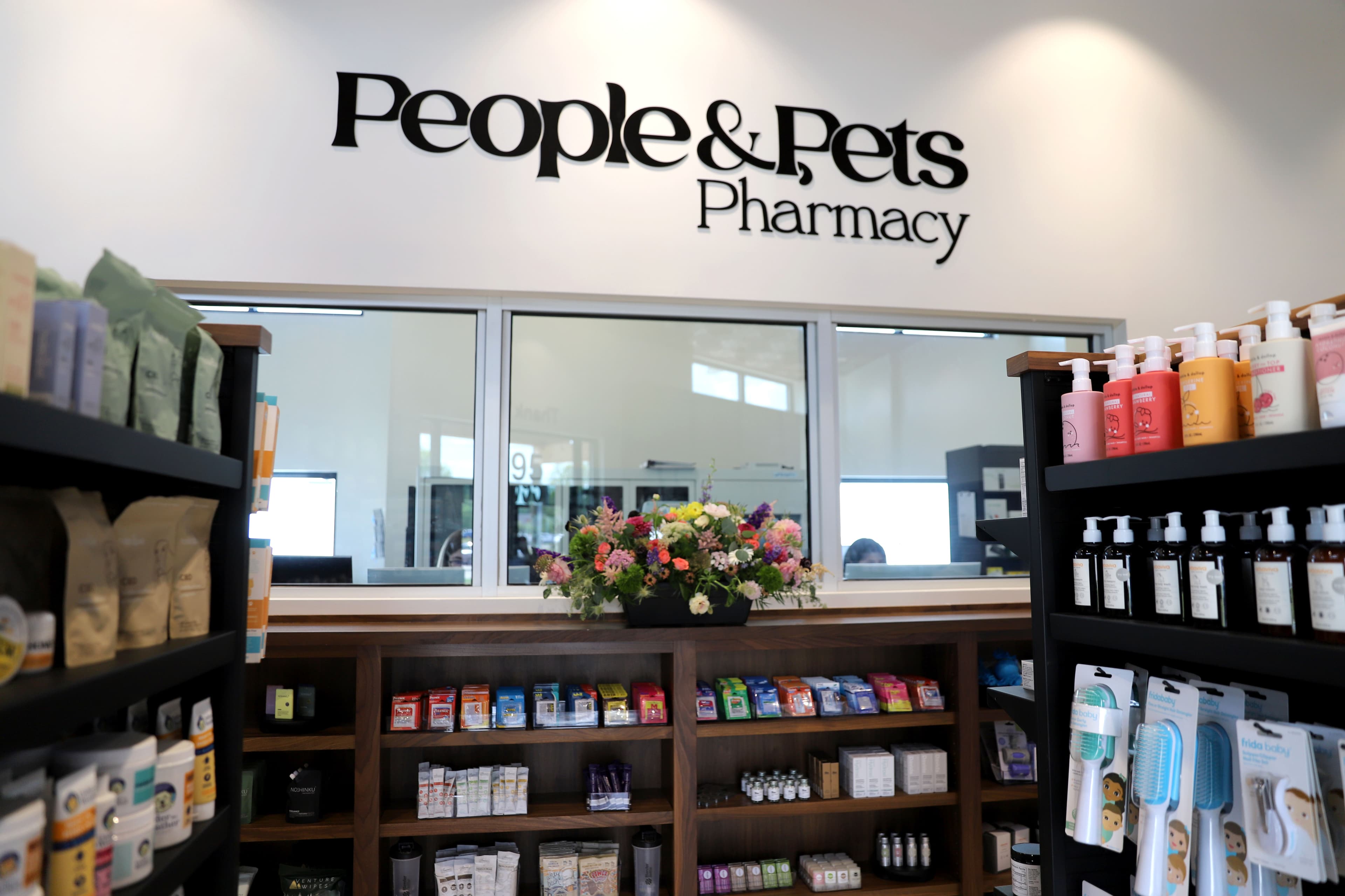Inside the People & Pets Pharmacy store